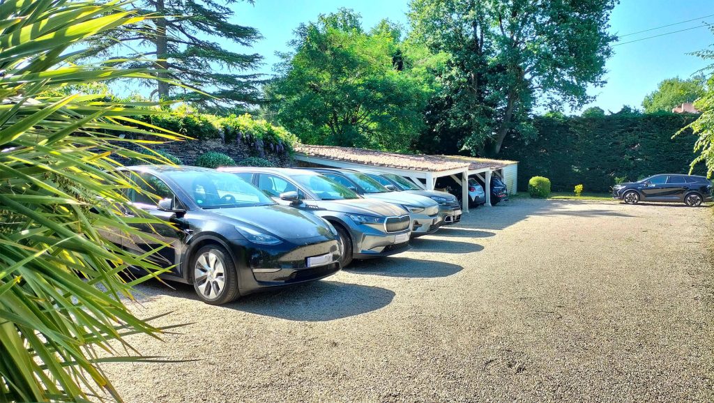 parking prive du Domaine du Patis de la Bouteillerie à Vertou