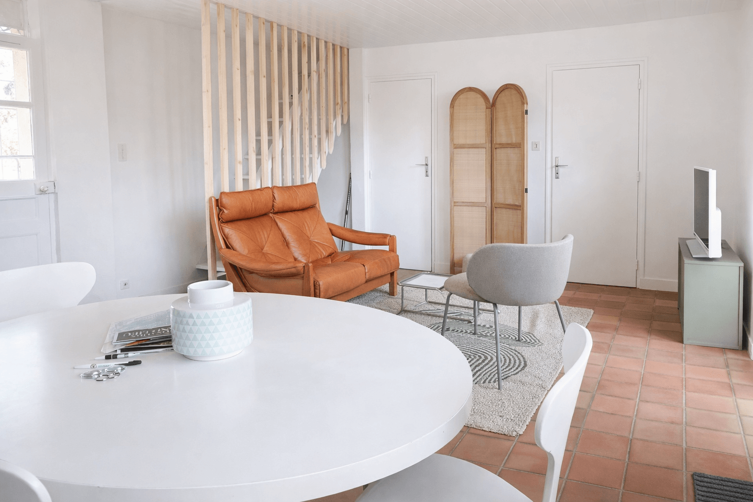 Salon et Coin Salle à manger au rez-de-chaussée